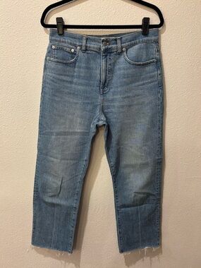 Madewell 90’s Straight Denim Jeans Size 28 with 26” inseam